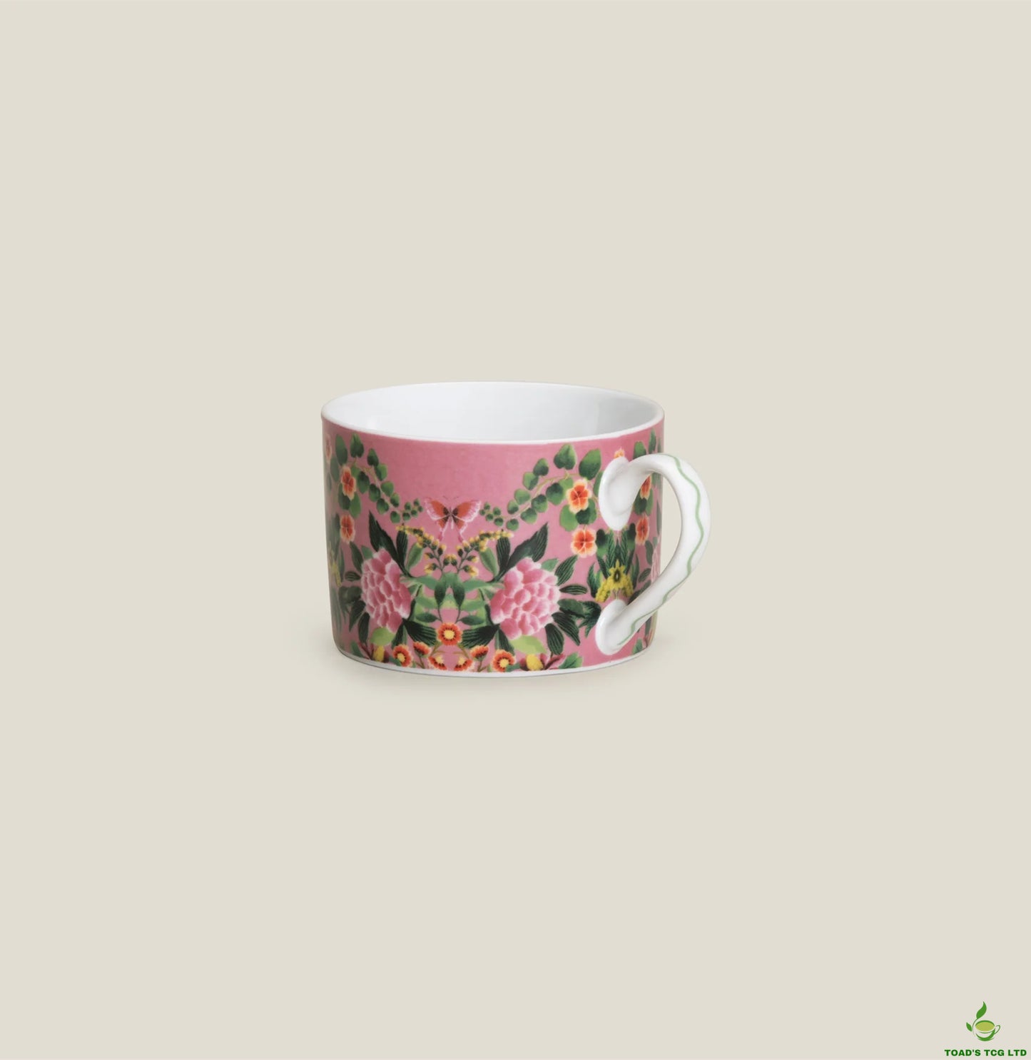 Pashley porcelain cup and saucer set of two