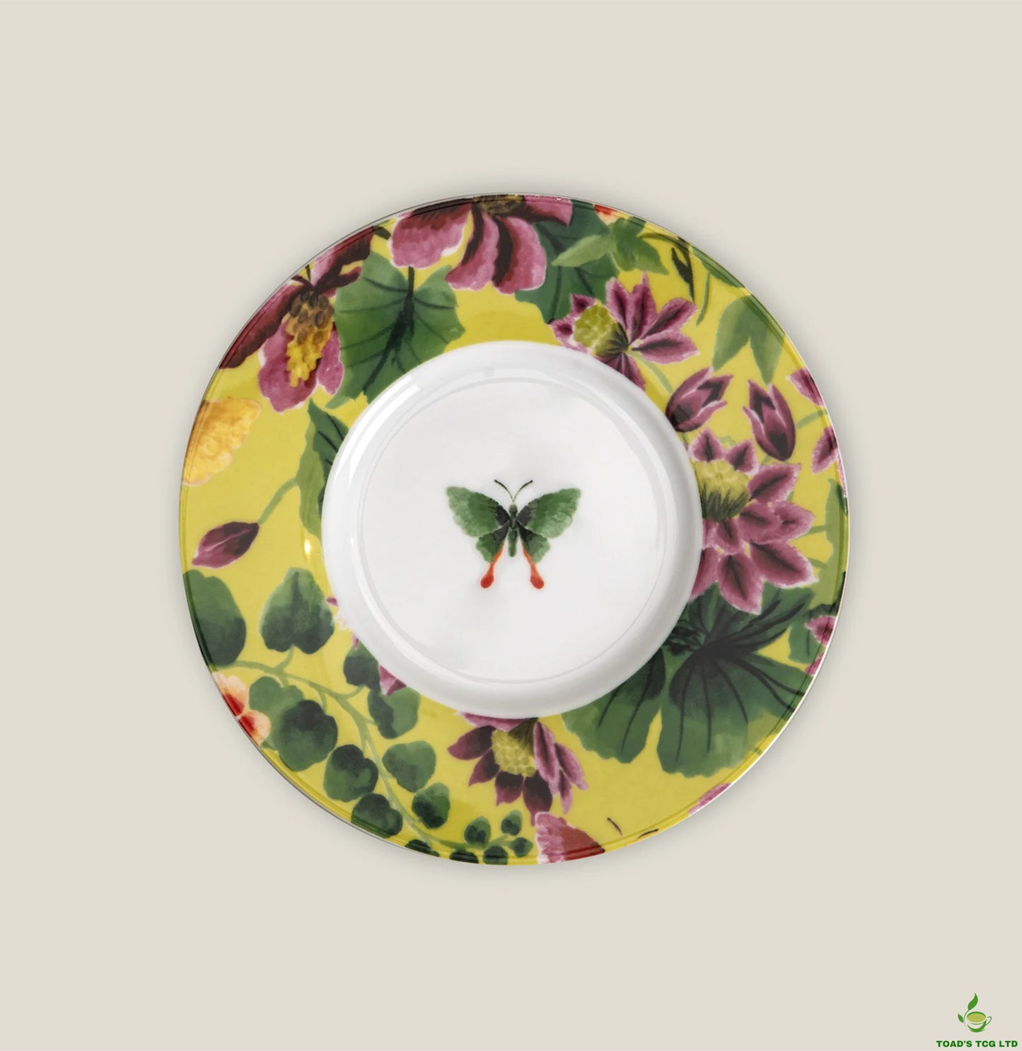 Pashley porcelain cup and saucer set of two