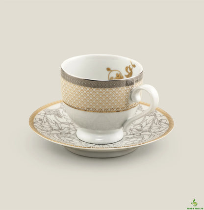 Elvas porcelain cup and saucer