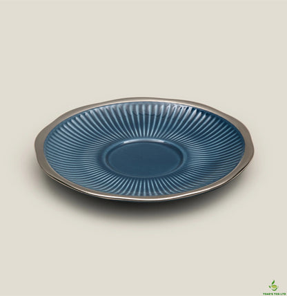 Moura ceramic cup and saucer set of two