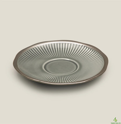 Moura ceramic cup and saucer set of two